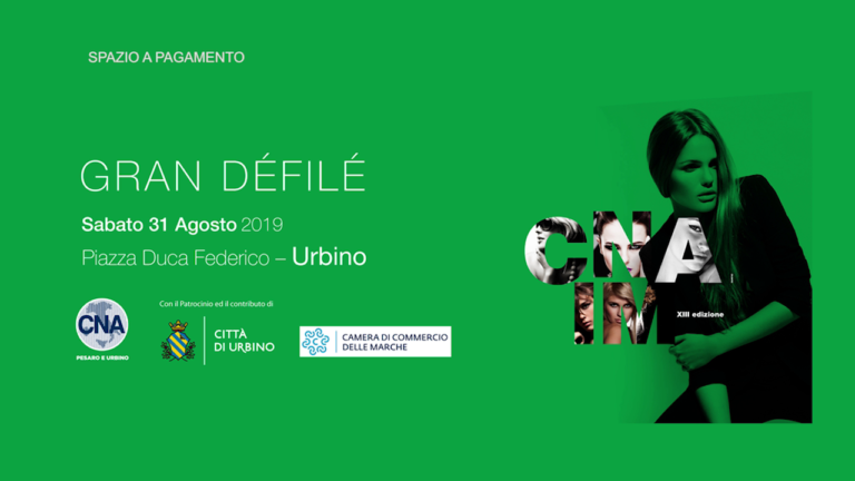 CNA Idee in Moda – Gran Défilé (31 agosto 2019)