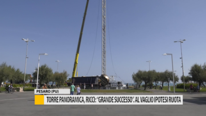 Torre panoramica, Ricci: “Grande successo”. Al vaglio ipotesi ruota – VIDEO item-thumbnail