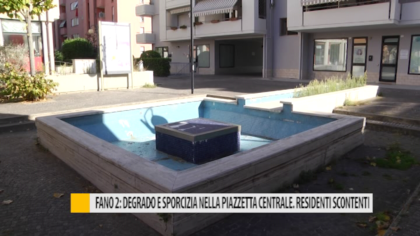 Fano 2: degrado e sporcizia nella piazzetta centrale. Residenti scontenti – VIDEO item-thumbnail