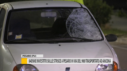 84enne investito sulle strisce a Pesaro in via del 900, trasportato ad Ancona – VIDEO item-thumbnail