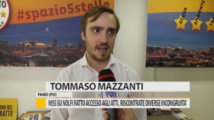 M5S su Nolfi fatto accesso agli atti, riscontrate diverse incongruità – VIDEO item-thumbnail