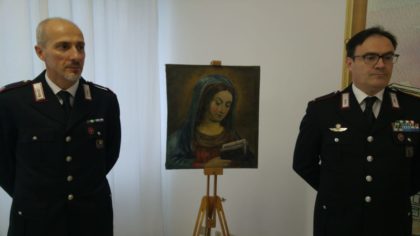 Dipinto della “Madonna orante” restituito ai forsempronesi dopo il furto di 27 anni fa – VIDEO item-thumbnail