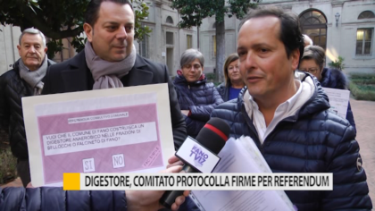 Digestore, comitato protocolla firme per referendum – VIDEO item-thumbnail