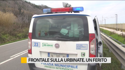 Incidente frontale sulla urbinate. Un ferito – VIDEO item-thumbnail