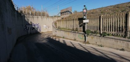 Vandalizzato semaforo a Fosso Sejore, sottopasso pericoloso item-thumbnail