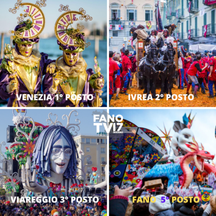 Carnevale: Venezia resta al top e Ivrea supera Viareggio. Fano è al quinto posto item-thumbnail