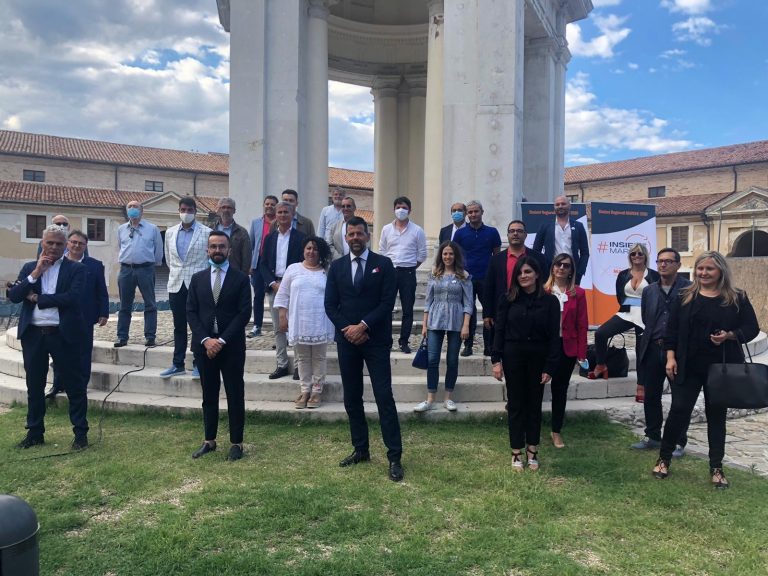 Elezioni regionali, presentata la coalizione di centrosinistra a sostegno di Mangialardi