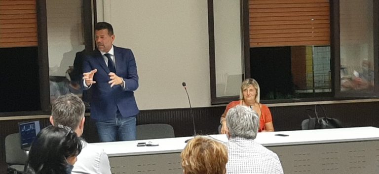 Mangialardi a Pesaro per iniziare la campagna elettorale: “Nominerò un assessorato alle aree interne”