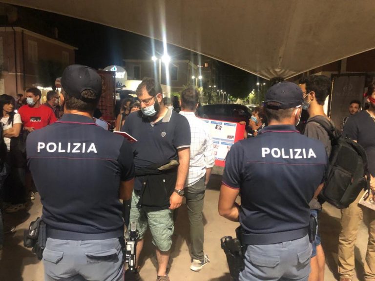 La manifestazione dei centri sociali era autorizzata? Pollegioni chiede l’intervento del Prefetto