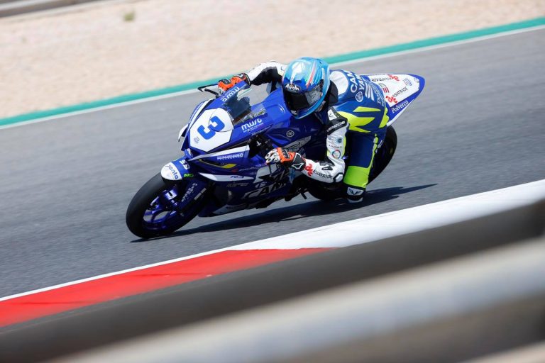 Il pilota fanese Marco Gaggi manca le qualifiche per Campionato Mondiale 2020 di Superbike, Portimao