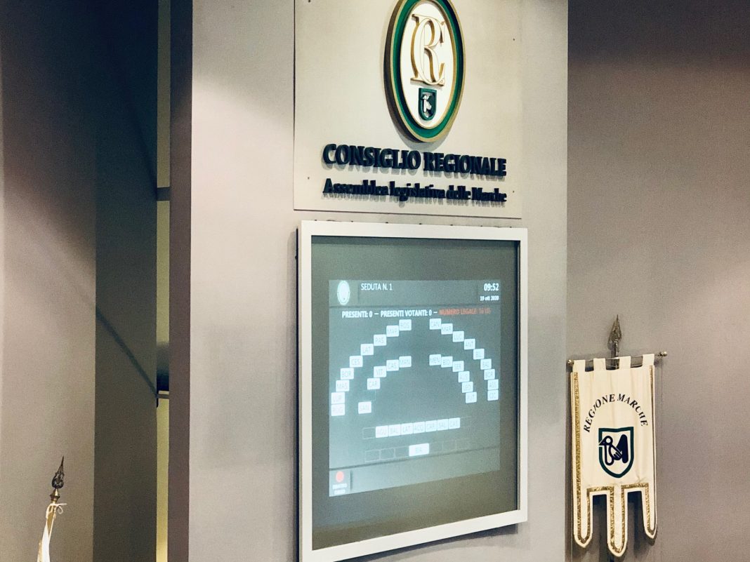 2020 assemblea legislativa marche consiglio regionale regione marche