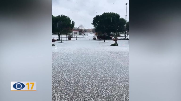 Un bianco Natale: pioggia e grandine nelle Marche – FOTO E VIDEO