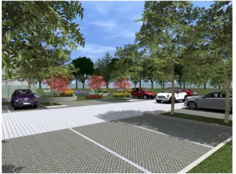 Un nuovo parcheggio verde in Via del Risorgimento a Fano – VIDEO
