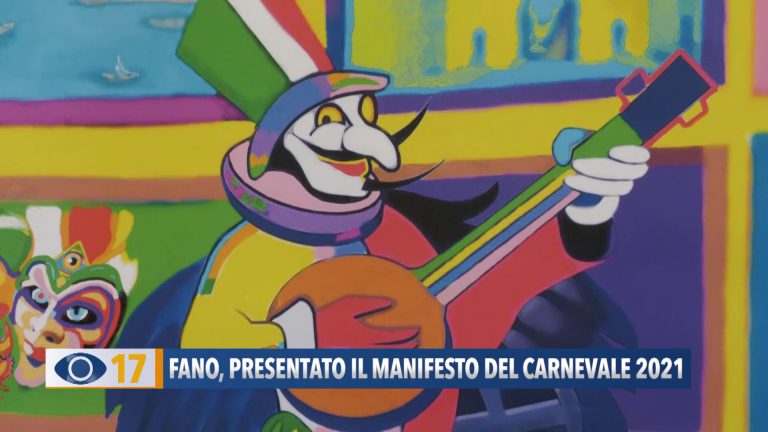Ecco l’immagine ufficiale del Carnevale di Fano 2021: l’autore è il nipote di Federico Seneca
