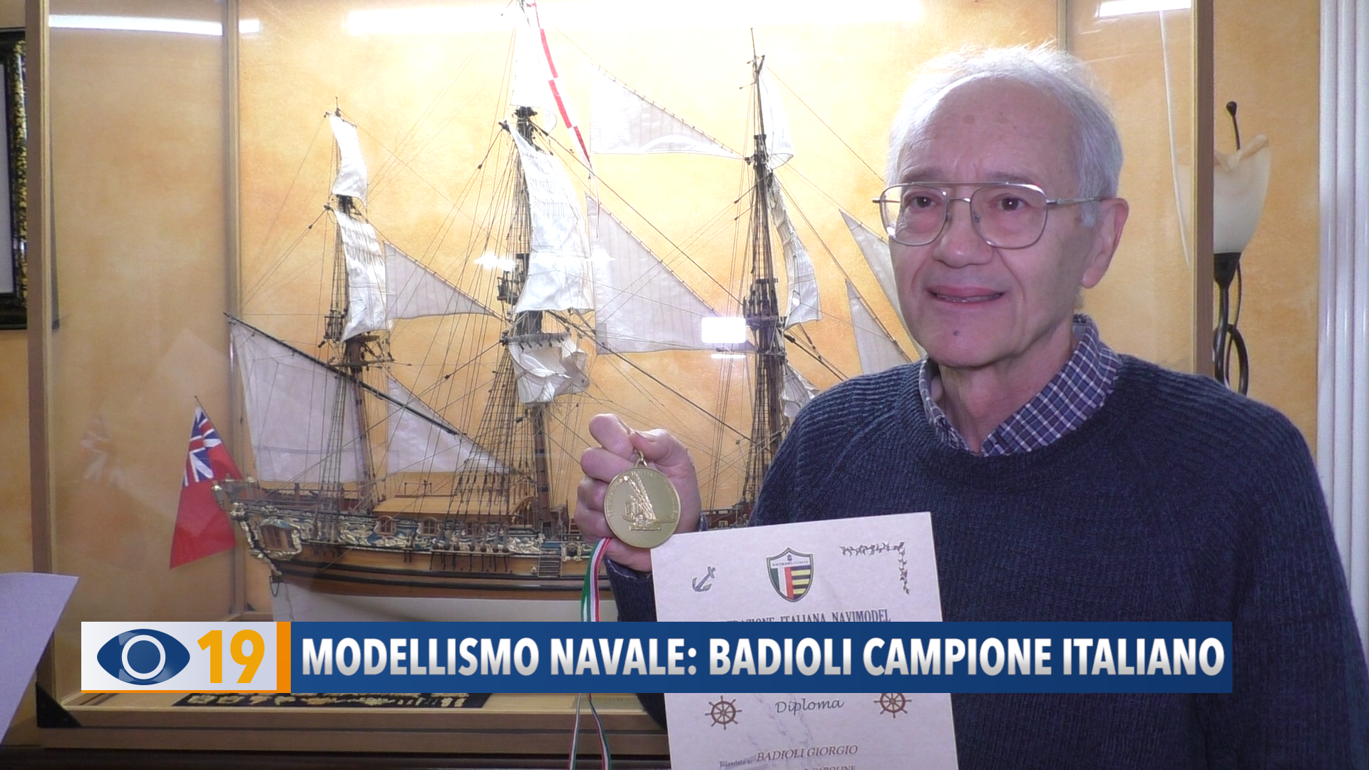 Modellismo navale: Badioli campione italiano - VIDEO - Occhio alla Notizia
