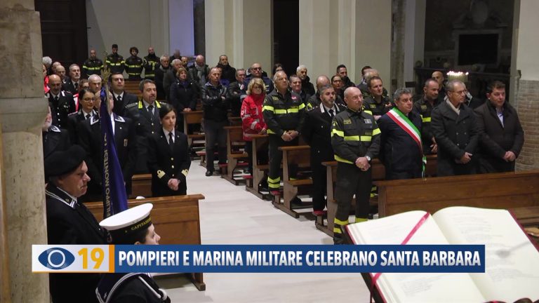 Pompieri e Marina militare celebrano Santa Barbara – VIDEO