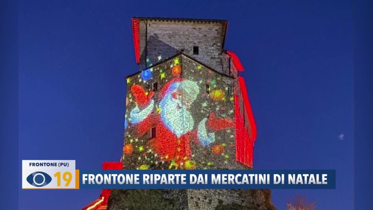 Frontone riparte dai mercatini di Natale – VIDEO