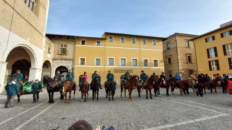 Fano: Piazza XX Settembre gremita per la benedizione degli animali – VIDEO