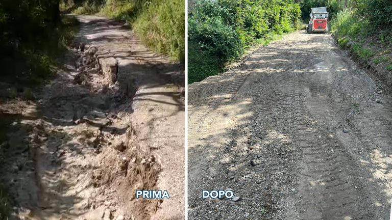 Caminate: il Comune di Fano interviene sulla frana – FOTO – VIDEO