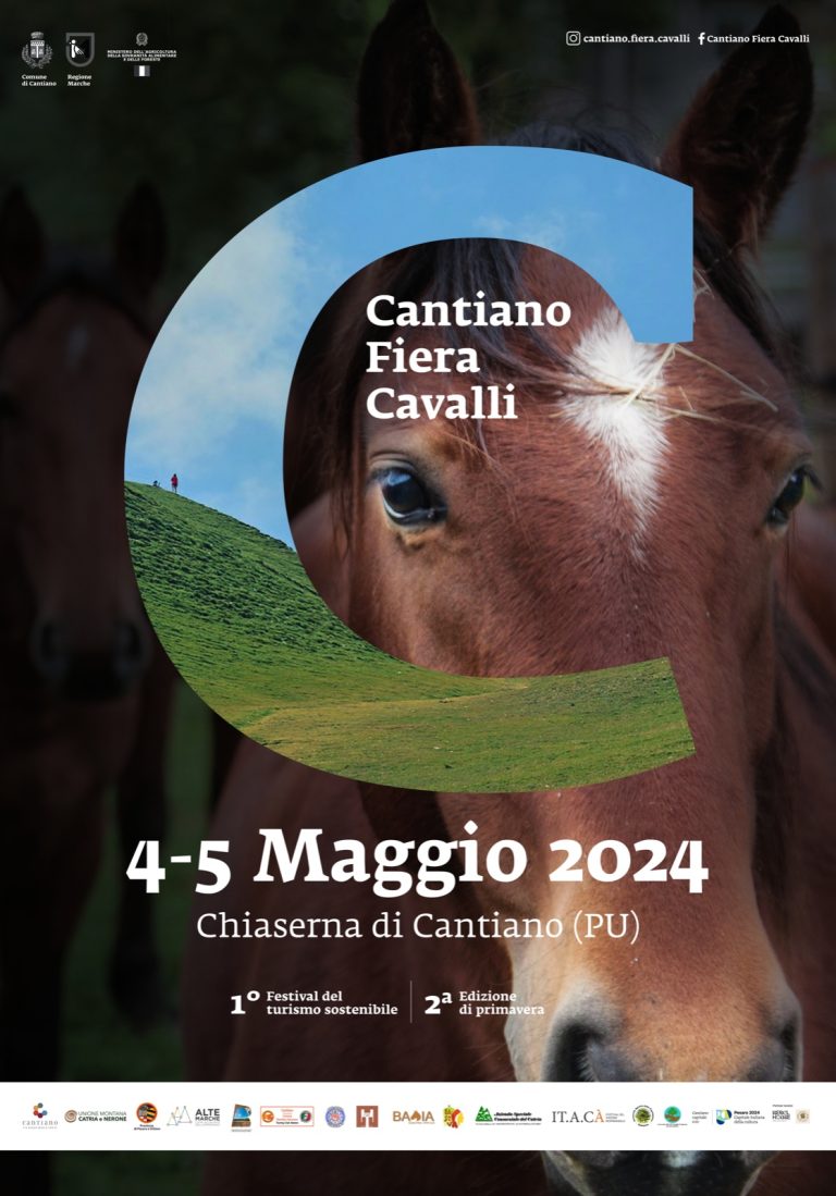 Nel fine settimana la seconda edizione primaverile di Cantiano Fiera Cavalli