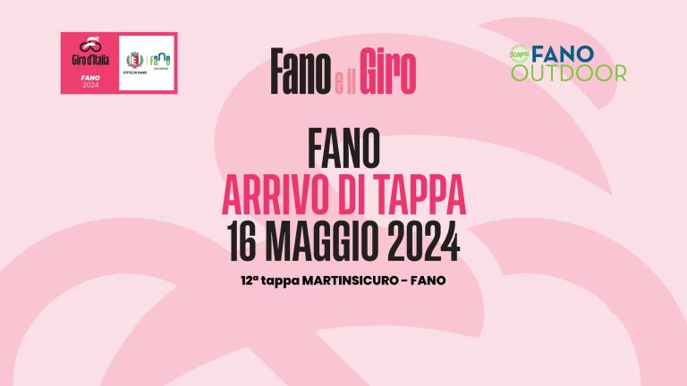 Fano: il 16 maggio arriva il Giro d’Italia. Tutte le strade e scuole chiuse
