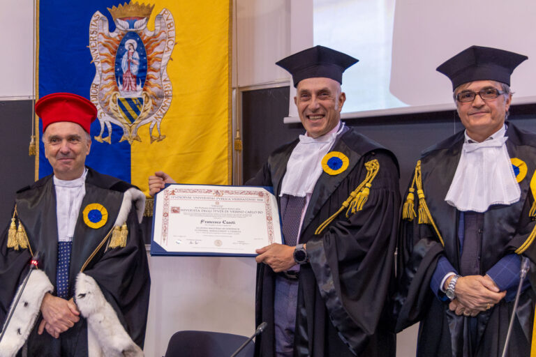 Casoli, presidente di Elica, laureato ad honorem dell’Università di Urbino: “Ho scoperto che la paura è un’opportunità”.