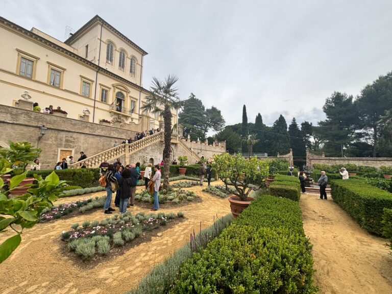 Villa Caprile, inaugurato il restauro dei giardini storici. Operazione da due milioni