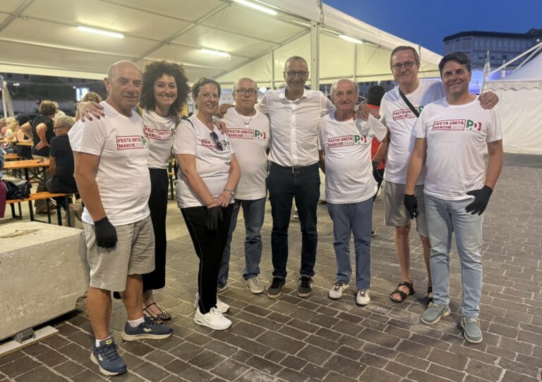 Ricci alla Festa dell’Unità delle Marche: “Siamo una regione bellissima ma serve cambiare marcia”