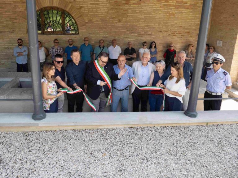 Inaugurati i lavori di restauro e risanamento conservativo dello storico Lavatoio Comunale di Via San Francesco