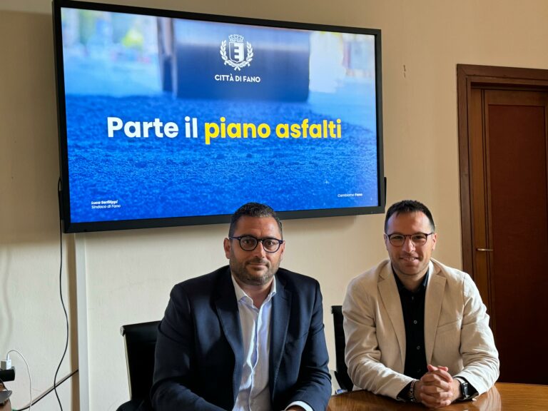 Fano parte con il maxi piano asfalti: 2 milioni nel 2025