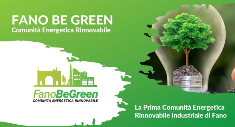 Fano Be Green: nasce la prima Comunità Energetica Rinnovabile industriale della città