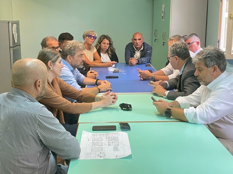 Casa di comunità a Corinaldo: sopralluogo di vertici Ast e giunta
