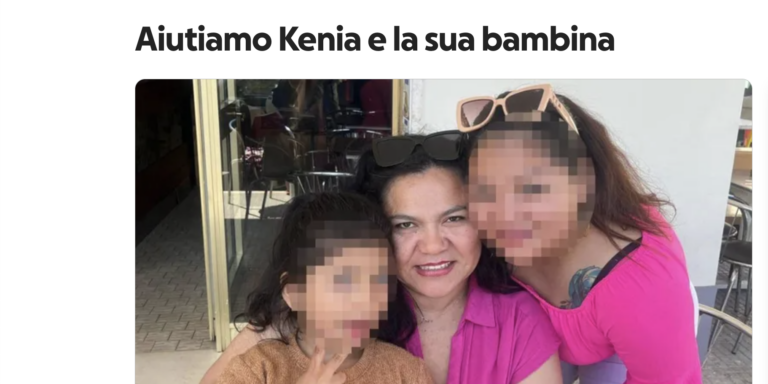 Marotta – Solidarietà per Kenia e sua figlia: attiva una raccolta fondi e beni di prima necessità