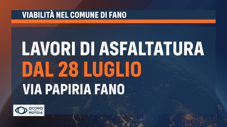 Al via i lavori di asfaltatura su Via Papiria: modifiche alla viabilità e chiusure temporanee