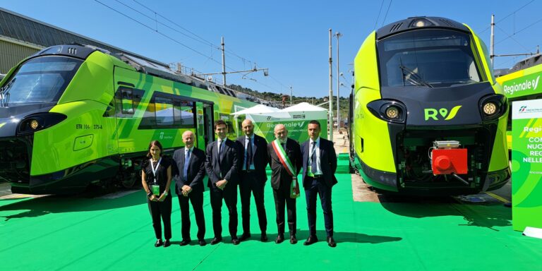 Presentati ad Ancona i nuovi treni elettrici del ‘Regionale’ per le Marche