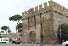 Porta Maggiore, in corso i lavori di consolidamento: area temporaneamente interdetta al pubblico