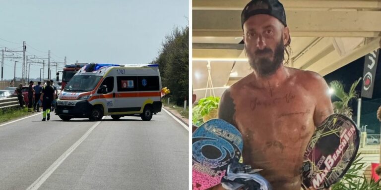 Incidente sulla Statale 16 a Ferragosto: muore Giacomo Premi, 39enne bagnino e calciatore