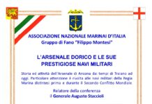 Alla Darsena Borghese una conferenza sull’Arsenale Dorico e le sue navi