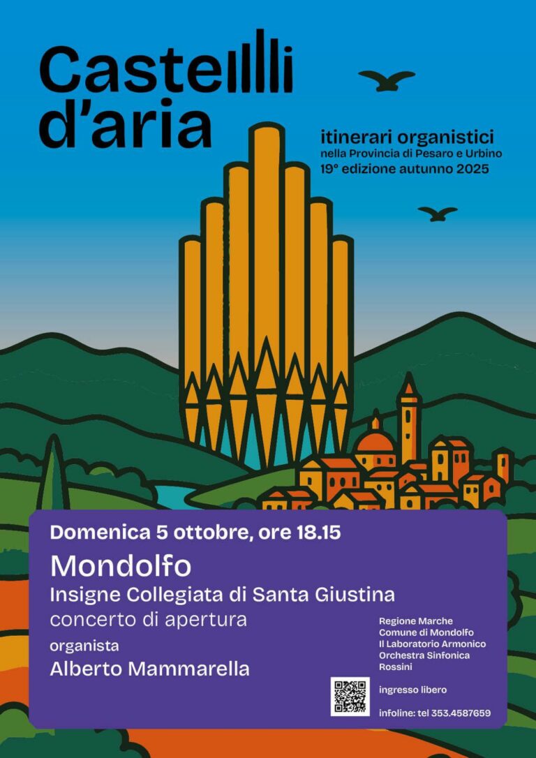 Al via Castelli d’ Aria: il festival di musica in 15 comuni della provincia pesarese