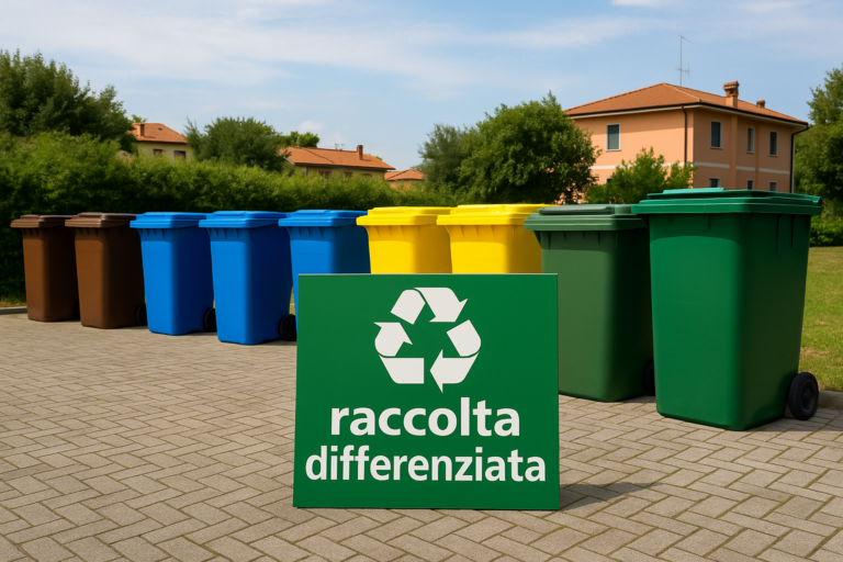 Pesaro-Urbino modello di gestione ambientale: raccolta differenziata sopra la media regionale