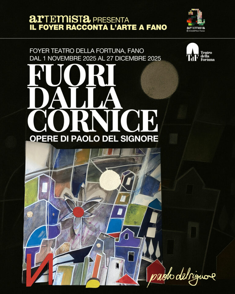 Il Teatro della Fortuna riapre il foyer con “Artemista – Il foyer racconta l’arte a Fano”
