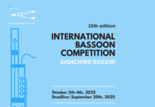 Un secondo premio in ex aequo chiude il X Concorso Internazionale di Fagotto Gioachino Rossini