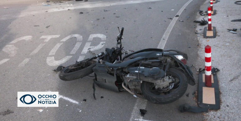 Fano, grave incidente a Rosciano: ragazzo in eliambulanza a Torrette