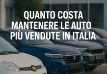 Quanto costa mantenere le auto più vendute in Italia