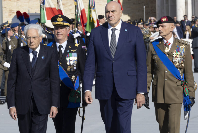 Ancona, celebrazioni del 4 Novembre con il Presidente della Repubblica