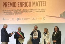 Successo ad Acqualagna, consegnato il Premio Enrico Mattei a Barilla