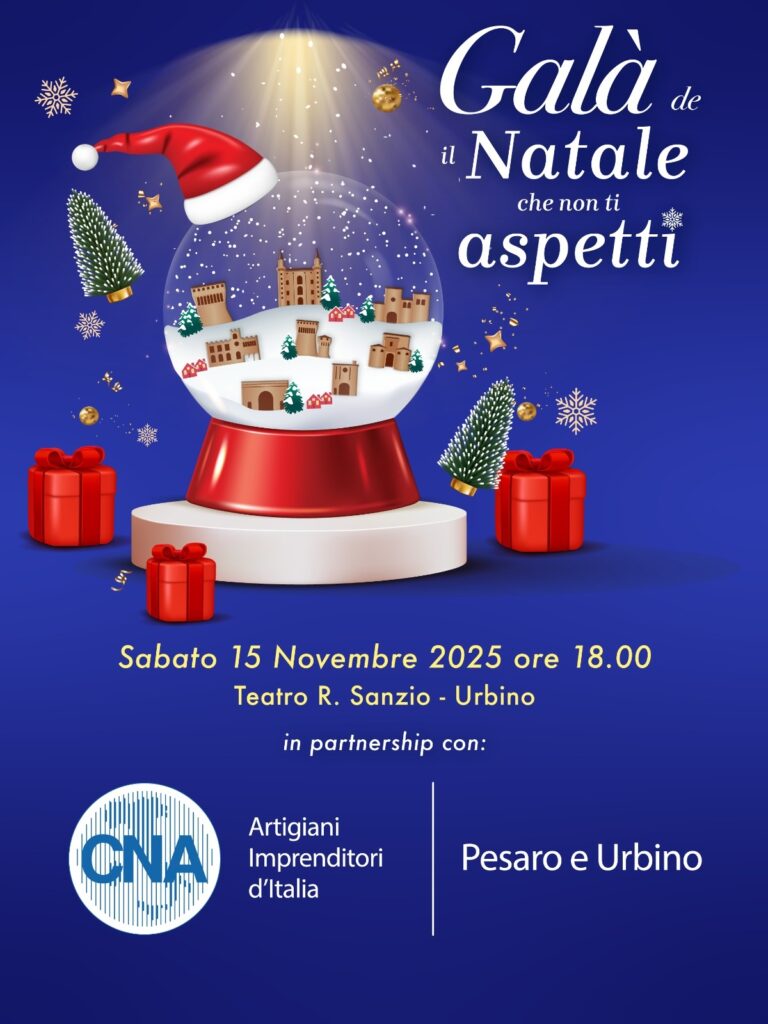 Urbino, sabato il Galà per “Il Natale che non ti aspetti”