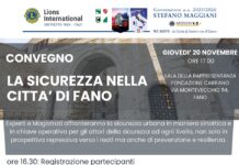 Convegno “La Sicurezza nella Città di Fano: prospettive, strategie e collaborazione per il futuro”