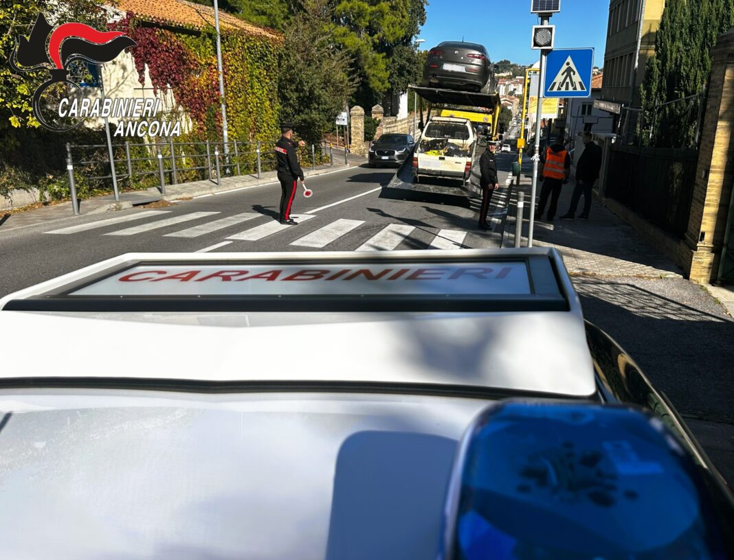 La confisca dei veicoli