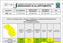 Allerta meteo gialla nelle Marche per piogge, vento forte e neve sopra i 300 metri